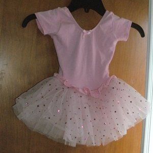 Sweet Pink Dance Ballet Dress-up Princess Tutu Leotard size 3T ~ 100